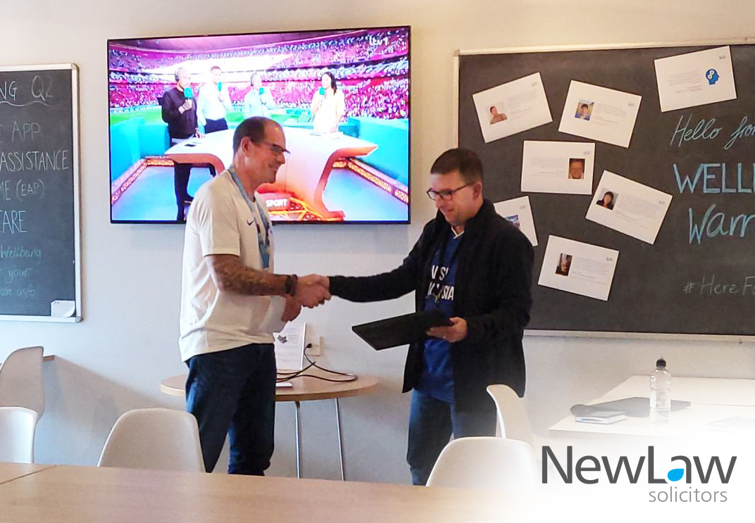 NewLaw Solicitors (@newlawnews) on Twitter photo Weโre delighted to share that our team member Paul has been awarded a Certificate of Excellence by the CEO of <a href="/fosteringnet/">The Fostering Network</a> ๐
Paul and his wife Claire have been Foster Carers for the last 27 years โ caring for 57 children!
Congratulations to you both ๐
#teamcelebrations Weโre delighted to share that our team member Paul has been awarded a Certificate of Excellence by the CEO of <a href="/fosteringnet/">The Fostering Network</a> ๐
Paul and his wife Claire have been Foster Carers for the last 27 years โ caring for 57 children!
Congratulations to you both ๐
#teamcelebrations