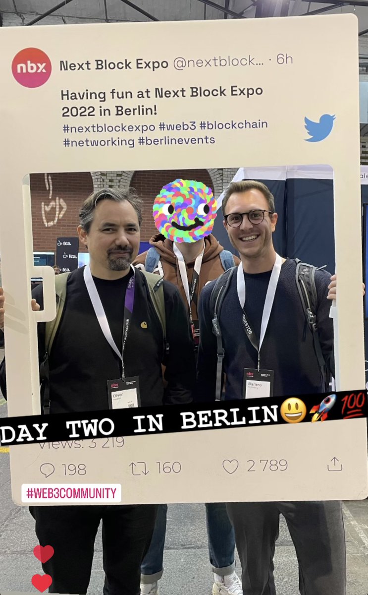 @BlockchainHelix (@blockchainhelix) on Twitter photo Amazing event, guys! Having a LOT of fun - let's get ready for our pitch💥<a href="/nextblockexpo/">Next Block Expo</a> #nextblockexpo #web3 #blockchain #Innovations #berlinevents #nft #nfts #technology #wallets #web3wallets #web3community Amazing event, guys! Having a LOT of fun - let's get ready for our pitch💥<a href="/nextblockexpo/">Next Block Expo</a> #nextblockexpo #web3 #blockchain #Innovations #berlinevents #nft #nfts #technology #wallets #web3wallets #web3community