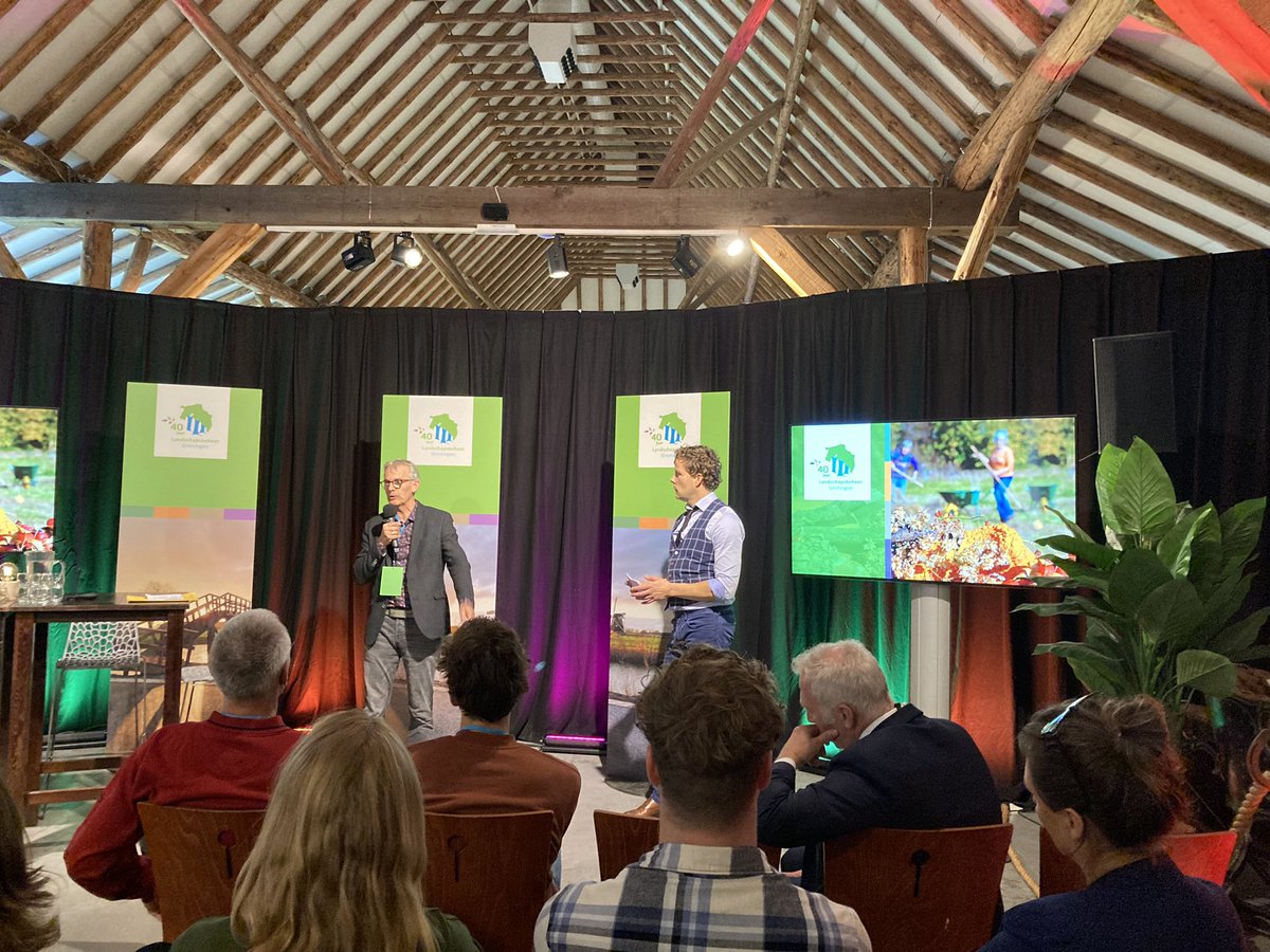 40 jarig jubileum @LBGroningen Directeur Peter Hellinga schetst een mooie toekomst voor de organisatie