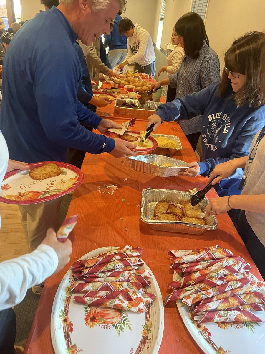 Steak and eggs 🏈 🦃 🥩  <a href="/BlueWestfield/">Westfield Blue Devil Football</a>