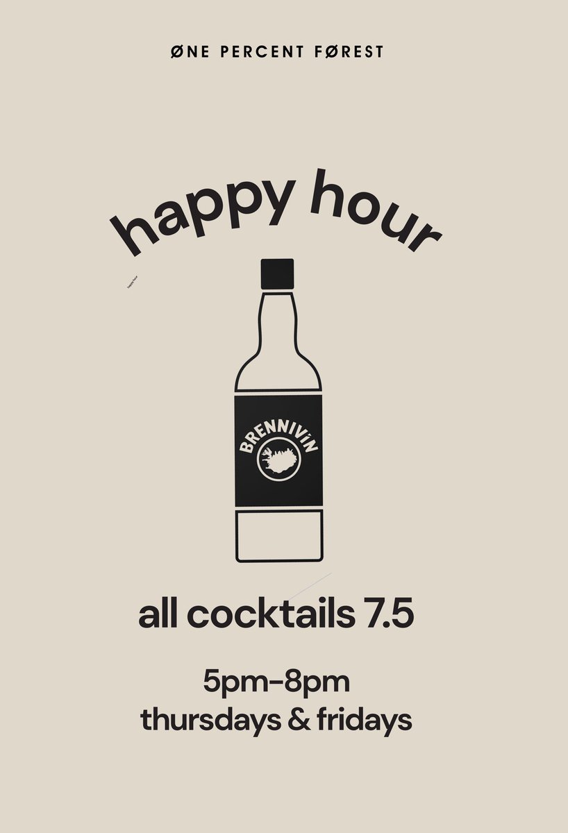 1percentforest's tweet photo. Testing…1, 2. Is this thing still on? For anyone out there, Thursday nights are back from tonight! We’re also introducing a brand new Happy Hour deal where you can grab any of the cocktails off our menu for £7.50 between 5 and 8 on Thursdays and Fridays. Over &amp; out. https://t.co/PrWDIFJeJR