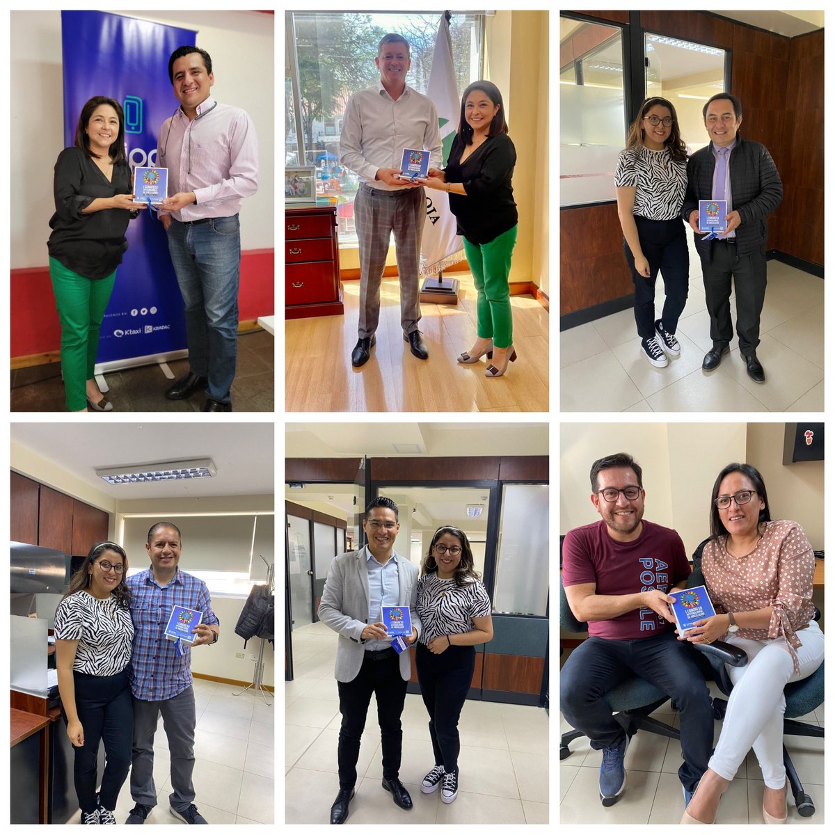 utplvinculacion's tweet photo. Como parte de las acciones que se ejecutan previo al desarrollo del #ICongresoInternacional de @VinculacionUtpl los organizadores realizaron la entrega de invitaciones a actores estratégicos que serán parte del evento 👨‍🎓👩‍⚖️🧑‍🏫

¡Inscríbete y participa!

🔗 https://t.co/U0cVof8Hui https://t.co/P3vpr729Xo