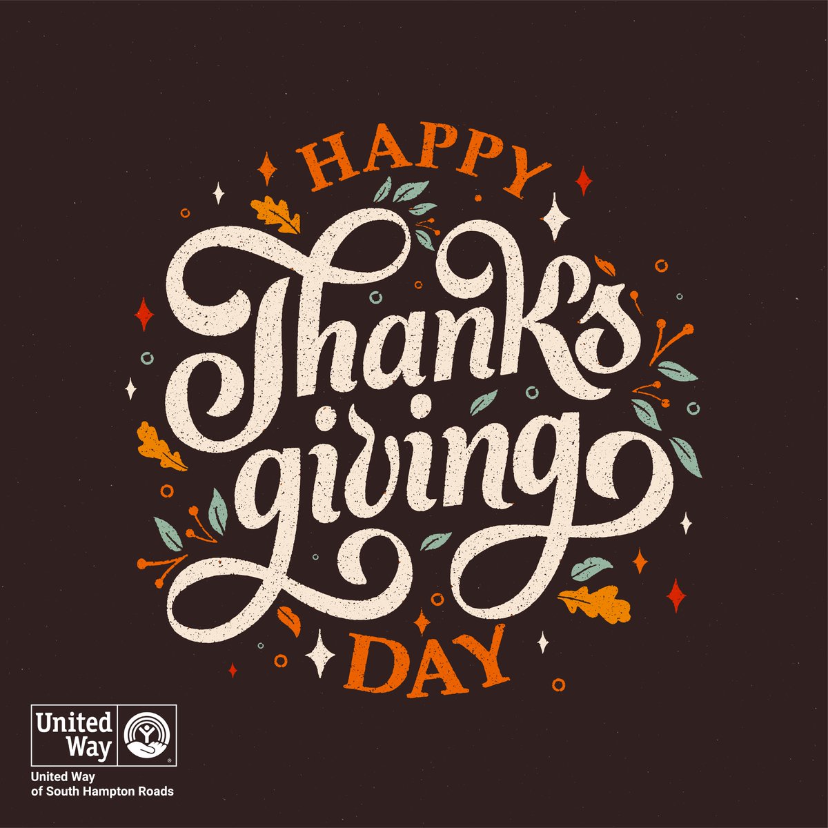 unitedwayshr's tweet photo. Wishing everyone a safe and happy #Thanksgiving ❣️ 🦃 💛 https://t.co/4S7xXshMaQ