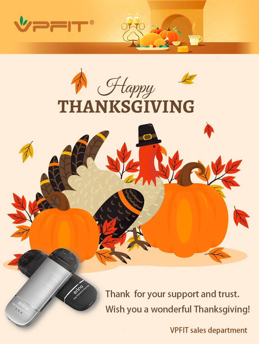 donna_vape's tweet photo. #vpfit #vape #pod #disposable #ecigarette #thanksgiving https://t.co/vhvgfP6D61