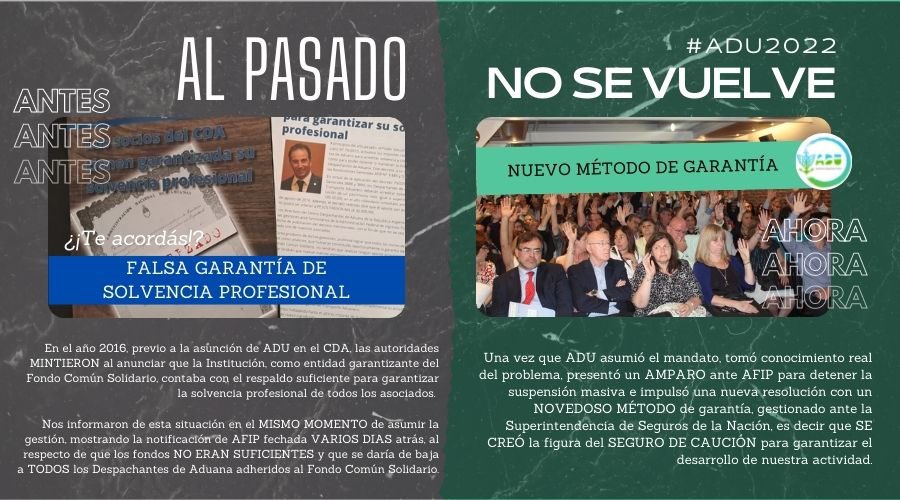 #SabíaQue❓
 Antes de que la #ListaAzul terminara su gestión en el <a href="/CDARepArg/">Centro Despachantes</a> casi dejan a la totalidad de los socios sin el #FondoComúnSolidario? 
SI, así como leíste, casi nos dejan a TODOS sin trabajo.
Esto es recuperar lo nuestro? 
👉🏻El 29/11 #VotaADU