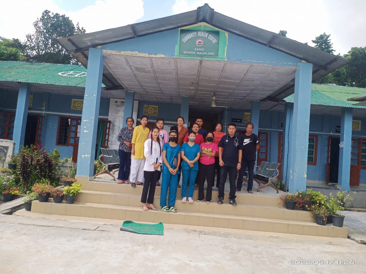 Chos_Rhts's tweet photo. Kudos to Sanis Community Health Centre for being awarded as Best Performing Health Management committee under #Wokha district in the implementation of community action on health &amp; nutrition under Nagaland Health Project on November 24
@NagalandNhm @HealthNagaland @MyGovNagaland https://t.co/iEu222kmrU