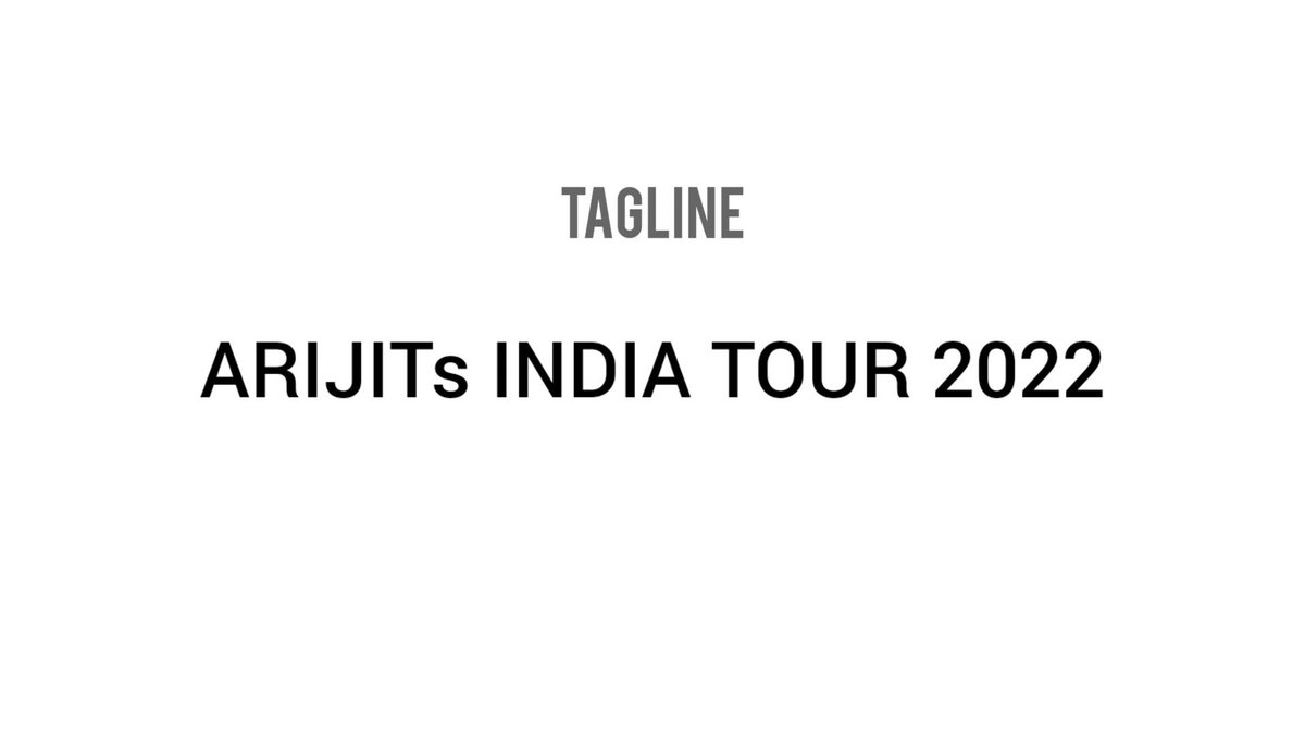 ArijitUpdates's tweet photo. Trend karein with this tagline?
Date: 26th November (Saturday)
Time: 8 pm
Who's up for it?
#ArijitSingh https://t.co/sizwoqFYsT