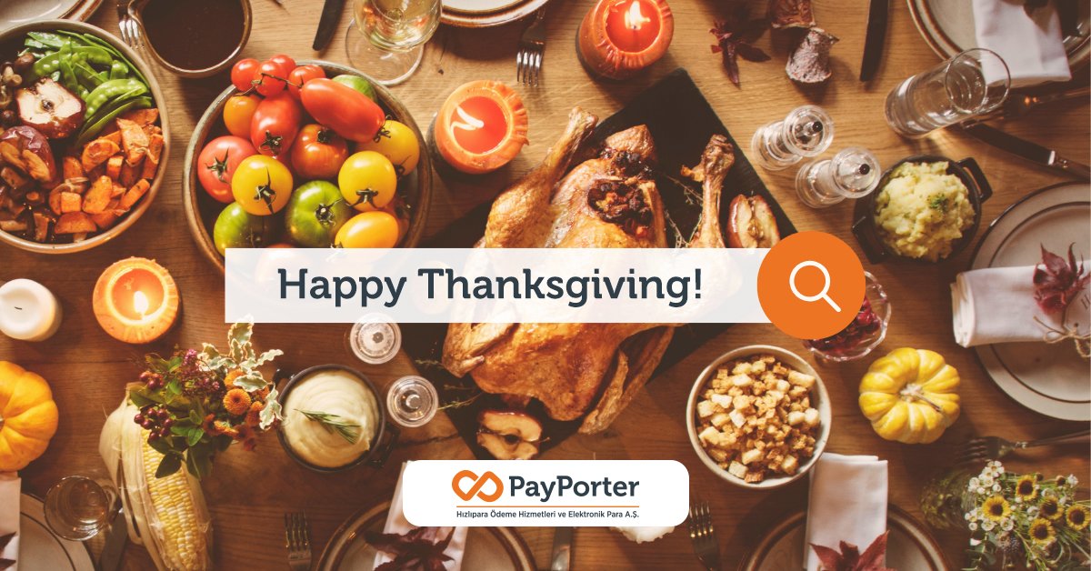PayPorterEn's tweet photo. Make your loved ones feel that you are with them wherever they are via PayPorter. ๐งก
Happy Thanksgiving! ๐
#thanksgiving #FastestWaytoFeelWithYou https://t.co/4fohagy2Eg