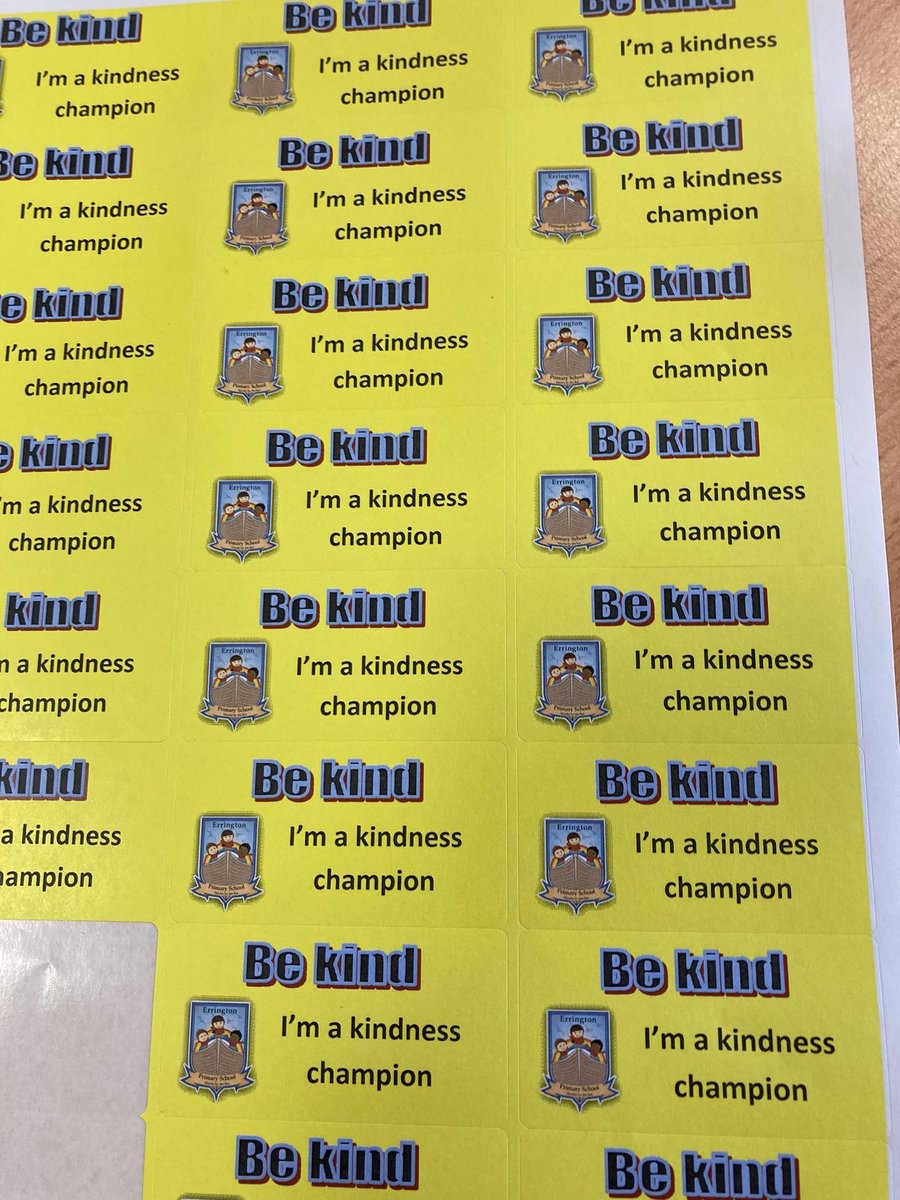 New stickers.. kindness matters :)
