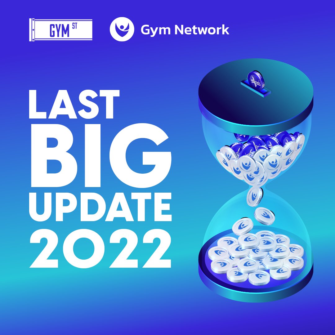 We are almost done with the final steps to implement our LAST BIG UPDATE 2022 🚀

Continuous improvement requires a lot of dedicated work. We constantly strive to deliver the best possible results in the shortest possible time!

#BSC #GYMNET #DEFI #NFTs #cryptocurrency #metaverse