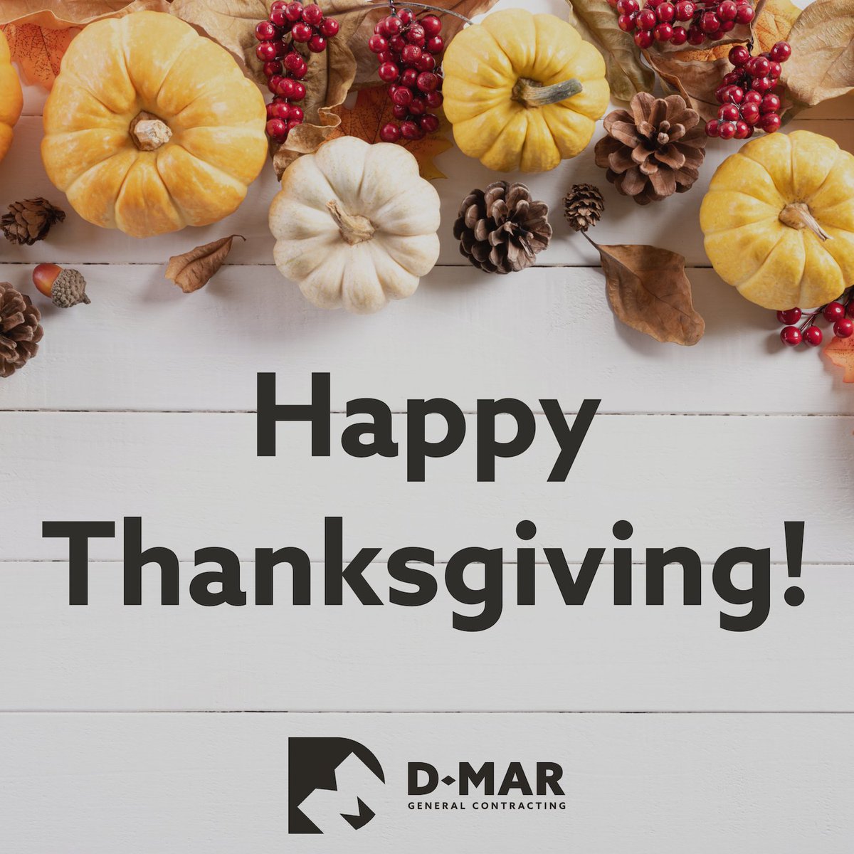 Happy Thanksgiving from the D-Mar team! We hope you have a wonderful, relaxing day with family and friends! 🍂

#HappyThanksgiving #Thanksgiving