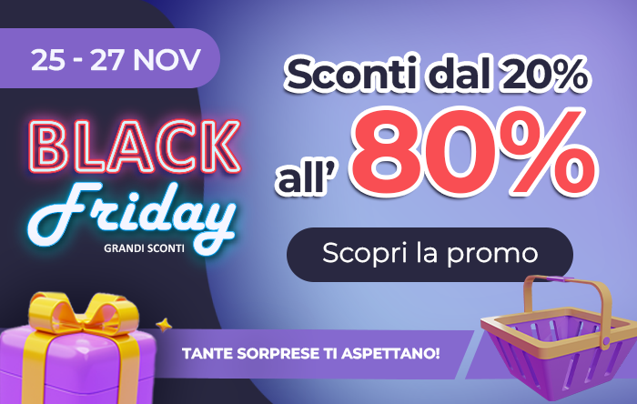 uplayit's tweet photo. 🛒 𝗕𝗹𝗮𝗰𝗸 𝗙𝗿𝗶𝗱𝗮𝘆 𝘂𝗽𝗹𝗮𝘆.𝗶𝘁 🛒

Durante questo weekend non lasciarti sfuggire sul nostro store 𝗶𝗺𝗽𝗲𝗿𝗱𝗶𝗯𝗶𝗹𝗶 𝘀𝗰𝗼𝗻𝘁𝗶 𝗱𝗮𝗹 𝟮𝟬 𝗮𝗹𝗹'𝟴𝟬% su tantissimi prodotti!🛍

🛒 https://t.co/C1QrfSPEkB https://t.co/IRwKXMTXem