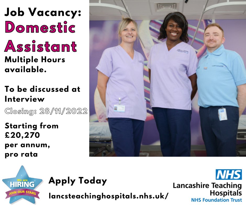 Lancashire Teaching Hospitals Jobs 💙 tweet media