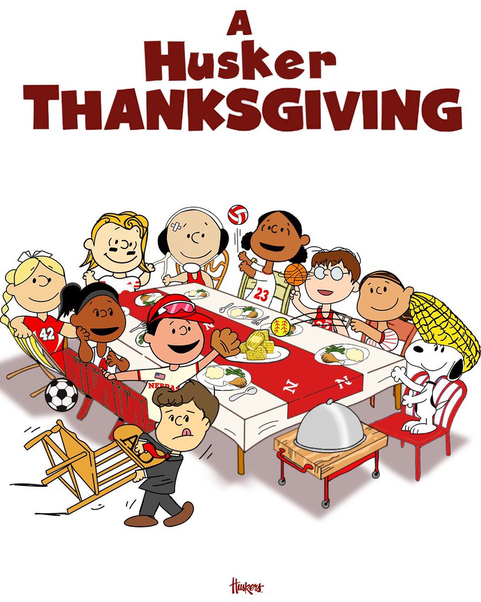 From our Husker table to yours, have a Happy Thanksgiving everyone!