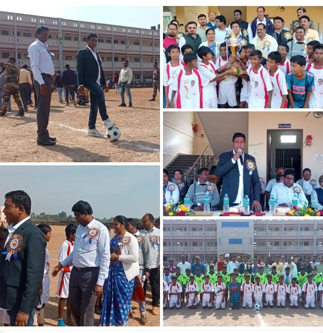 bhushan_bara's tweet photo. गांव में प्रतिभा की आपार सम्भावना है। अवसर मिले तो अंतरराष्ट्रीय स्तर तक पहुंचेगी गांव की प्रतिभा। 
आज होली फैमिली स्कूल कुरडेग में बालक #फुटबॉल प्रतियोगिता के फाइनल में मुख्य अतिथि के रूप उपस्थित होकर विजेता टीम को सम्मानित किया गया।
@INCJharkhand https://t.co/Cof7C8MAgd