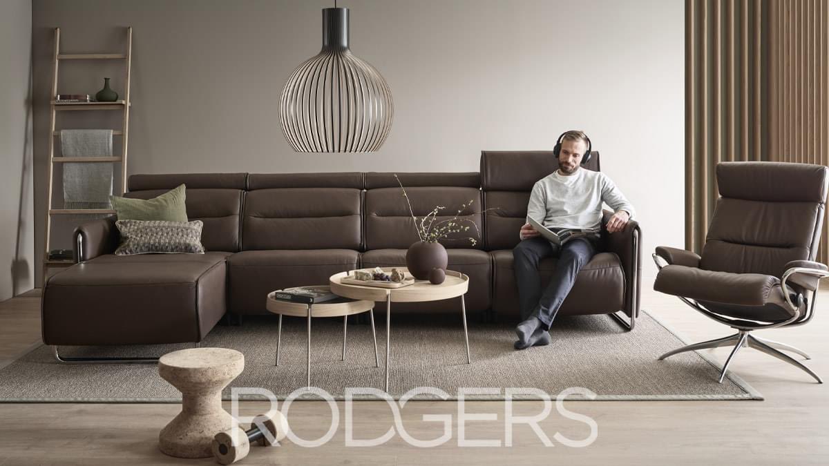 #Stressless are masters of the comfort needs of the human body and design elegant furniture that understands your body's unique comfort preferences. See full range at #Rodgers.
#stresslessfurniture #stresslesssofa #stresslesschair #stresslessfootstool #furniture #furnituresale