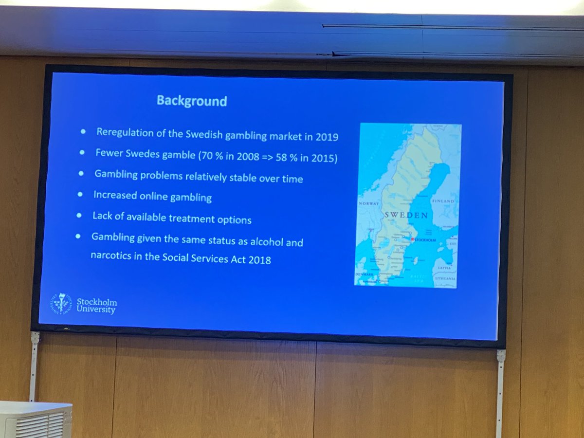 JoJarvinen's tweet photo. In @evasano and #JukkaTörrönen’s study #problemgamblers were not taken seriously and they also suffered from #self-stigma. Integrated work is needed for #gambling #substanceuse #mentalhealth. #Sweden #boundary-work #neglect #stigmareduction https://t.co/DCRpNC5dJX
