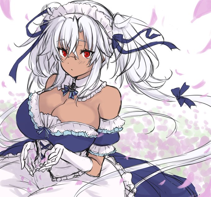 趣味全開でメイド武蔵しゃんを描きまーす!!! 