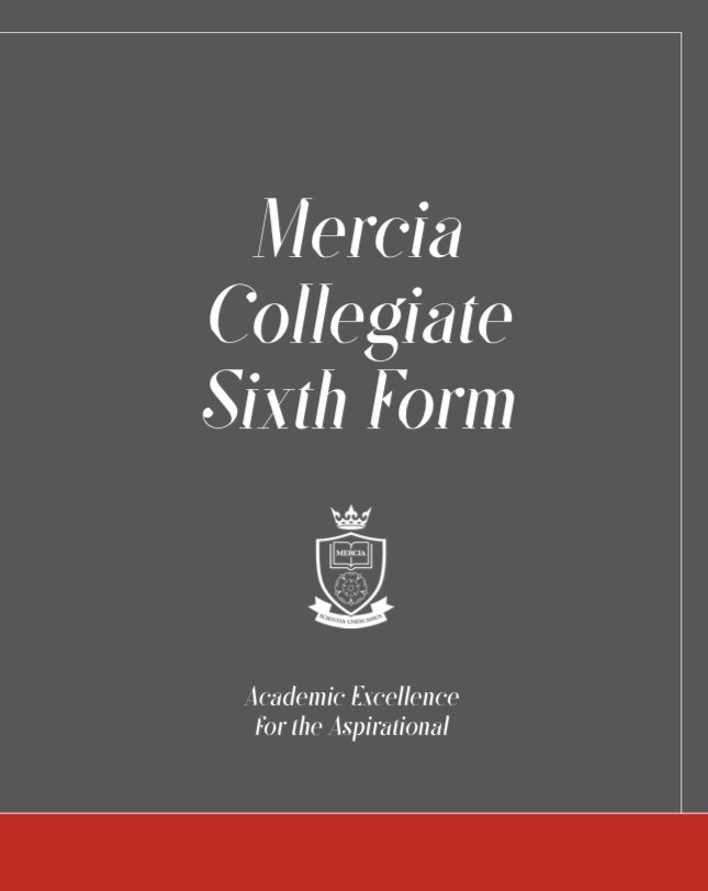 Our 6th Open Event is tonight 6-8pm. Come along and hear from your A Level teams about the exciting opportunities on offer at Mercia. We look forward to seeing you. The school’s prospectus is here: merciaschool.com/page/?title=Pr…