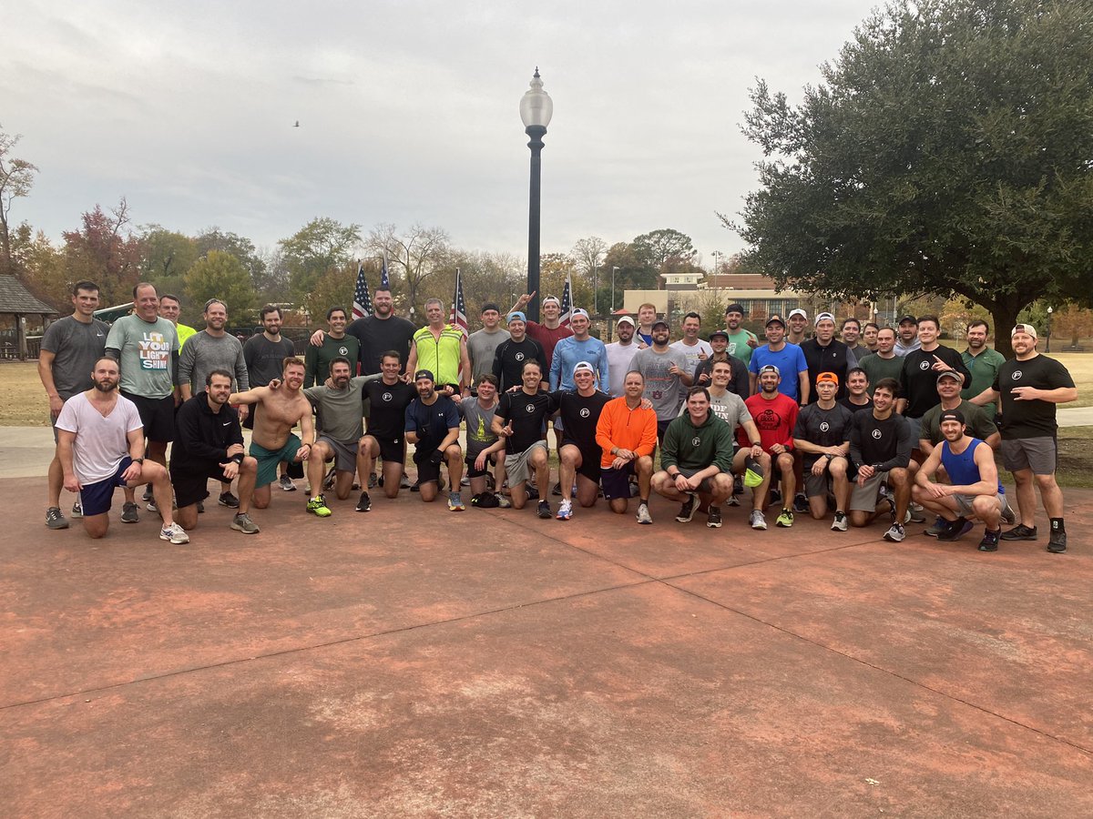 Ben_Chappell1's tweet image. 51 STUD DOGS post at The Mothership for a 60min Thanksgiving tour of the #darkplace!  All men pushed through and got better!  Welcome FNG “Begonia”!  Lead with encouragement this weekend!