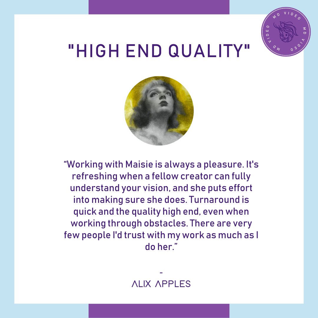 _mdvideo's tweet photo. Thank you Alix 💕 #testomonial #videoeditor https://t.co/vzbAnplwv2