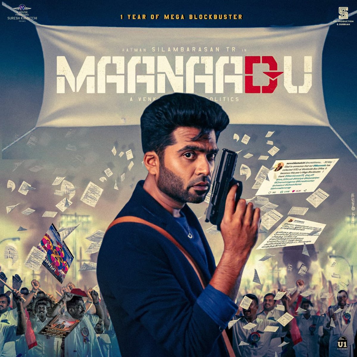 #1YrOfMegaBBMaanaadu CDP!💥😍

@SilambarasanTR_  @sureshkamatchi
@vp_offl  @thisisysr  @kalyanipriyan