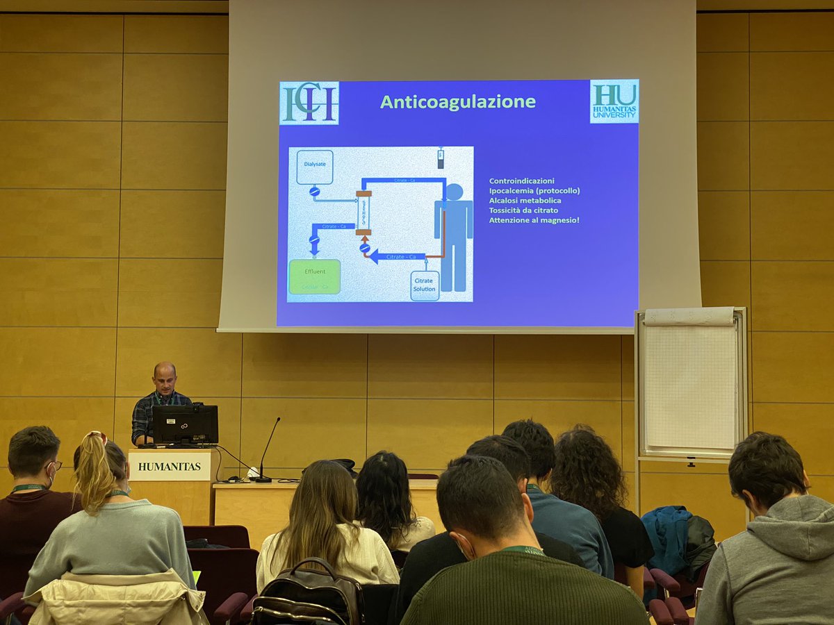 #AKI master <a href="/glcastellani/">Gianluca Castellani</a> introducing second year residents to the science and tricks of #CRRT during the Intensive Care Induction <a href="/HUNIMED/">Humanitas University</a> <a href="/DrMCecconi/">Maurizio Cecconi</a> <a href="/alesantinimd/">Alessandro Santini</a>
