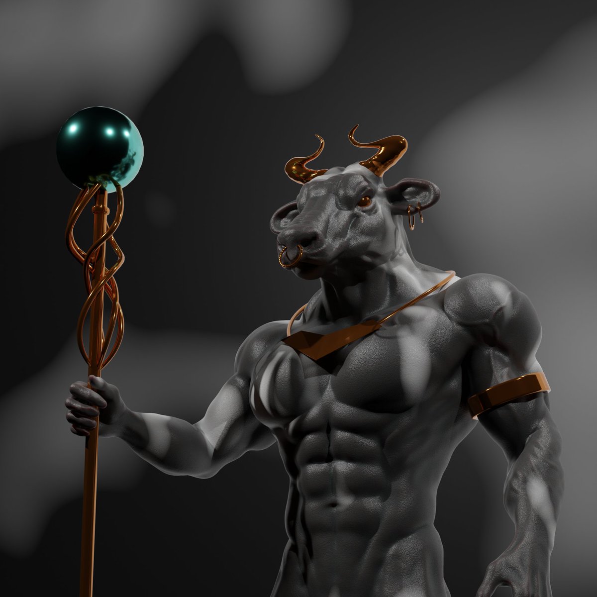 MajesticBullNFT's tweet photo. Mage typically resides in the fifth dimension, in the realm of the fantastical, far from reality. However, the fury it brings upon his foes gives him a very substantial existence. The Fifth Dimension is your imagination. 

・Interact For W/L.

#NFTCommmunity #Solana #SolanaNFTs https://t.co/uC9jlfqFV7