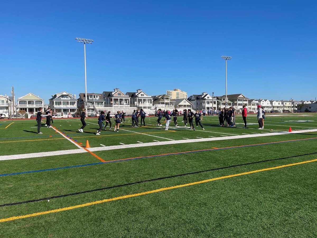 mfriedmanPGH's tweet photo. A @ocnjschools tradition!!!  #powderpufffootball at OCHS…great time and amazing job by all of our athletes, referees and coaches #WeAreOCSD #OCSDPride https://t.co/We0Xb8drKv