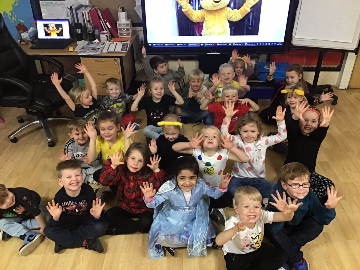 YRPinkClass's tweet image. Pink Class loved taking part in ‘dress as you please’ for Children in Need last week.
We raised a total of £237.52 at Beighton Nursery Infant School. Well done everyone.