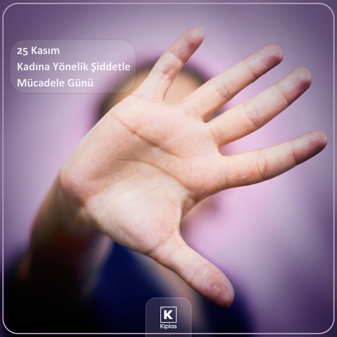 Yaşanabilir bir gelecek için kadına yönelik şiddete ‘’Hayır’’ diyoruz.