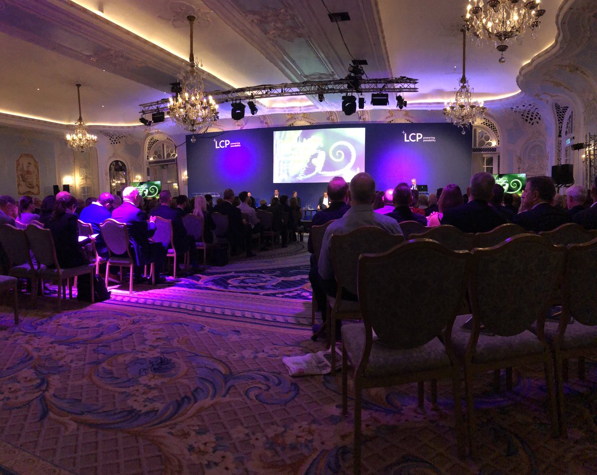 ⁦<a href="/irhscott/">Bob Scott</a>⁩ opens our flagship annual #lcpconf with a state of the nation address. Wonderful to see so many of our clients in person.
