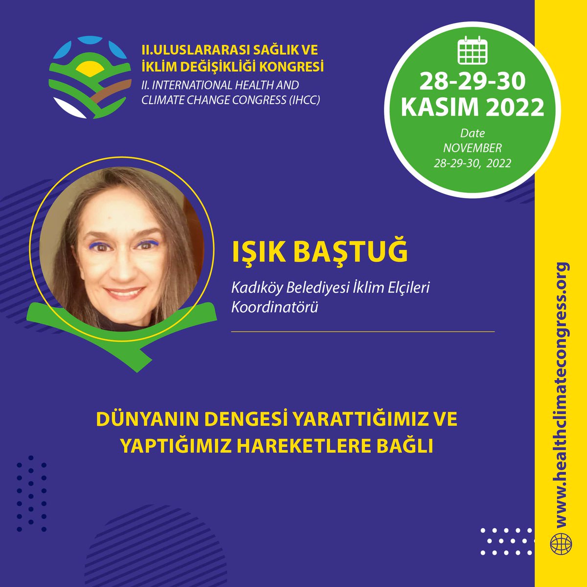 healthclimatecongress.org

#iklim #sağlık #çevre #tarım #dünya #bilim #akademi #iklimdeğişikliği #havakirliliği #iklimkrizi #küreselısınma #sürdürülebilirlik #azaltım #uyum #dirençlilik #sektörelgelişmeler