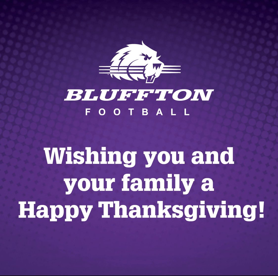 Bluffton Football tweet media