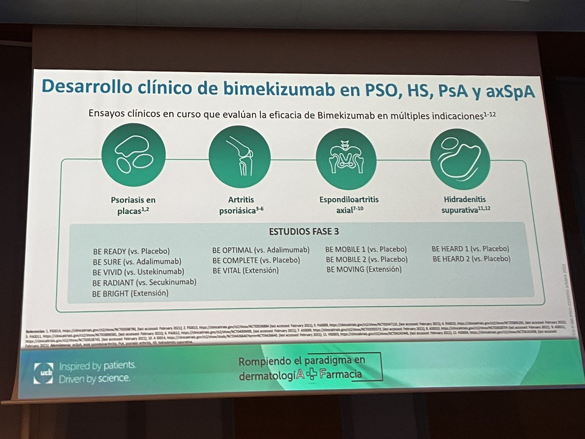 Aprendiendo sobre #bimekizumab con #LluisPuig <a href="/aedv_es/">Academia Española de Dermatología y Venereología</a> en el @67CongresoSEFH con <a href="/kino_56/">Kino Borras Blasco</a> y <a href="/FerrandoRau/">RAUL FERRANDO</a> #sefh22