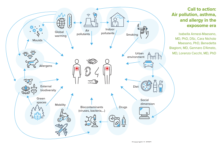 Climate change affects allergen patterns and air pollution and can modify the allergenic potential of pollens. Isabella Annesi-Maesano, Director of Research at INSERM, tells us more about climate change and #allergies: stallergenesgreer.com/market-environ…
