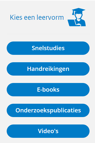 Wist je dat het Kennisknooppunt Participatie verschillende leervormen biedt? Neem eens een kijkje bij onze snelstudies, handreikingen, e-books, onderzoekspublicaties, en informatieve video’s. 

Link naar de publicaties: bit.ly/3r7Edta