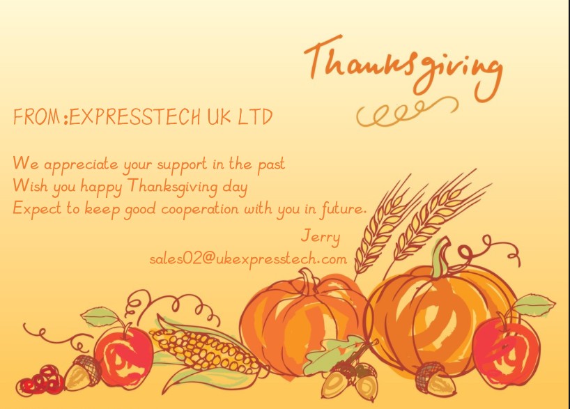 FROM :EXPRESSTECHUK LTD We appreciate your support in the past Wish you happy Thanksgiving day Expect to keep good cooperation with you in future Jerry sales02@ukexpresstech.com HDP24-24-21PE PIC16F1936-I/ML IXFH80N65X2 PIC24F16KL402T-I/ML