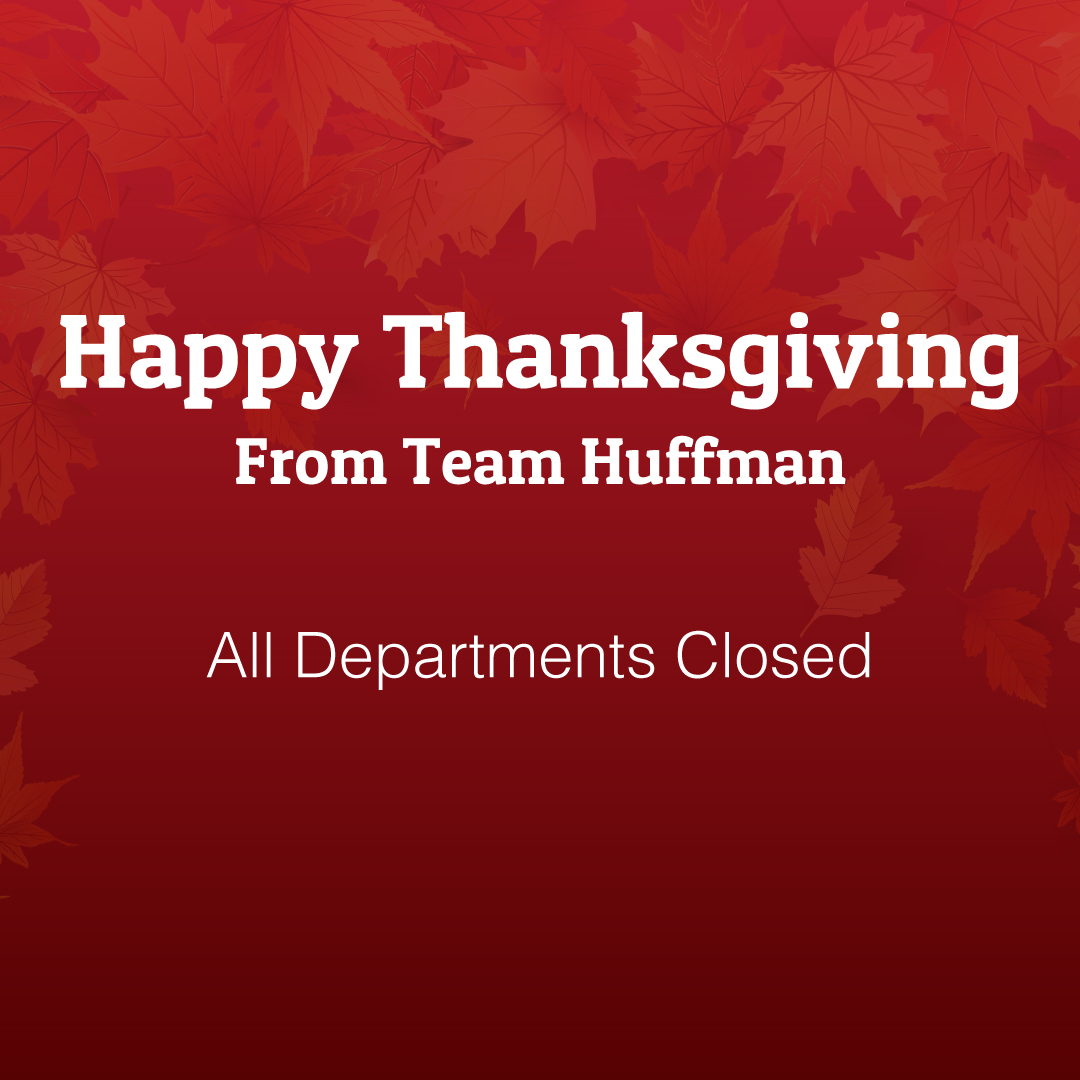 Happy Thanksgiving from #TeamHuffman! 🦃