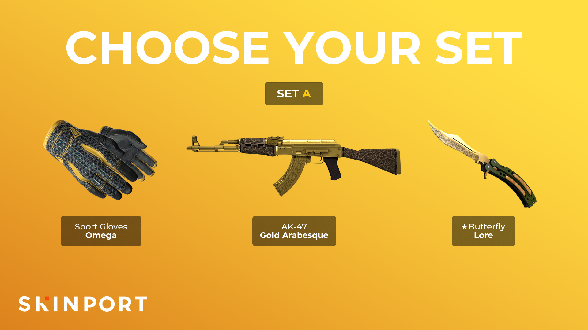 Skinport on Twitter "Which one do you prefer? A or B? https//t.co