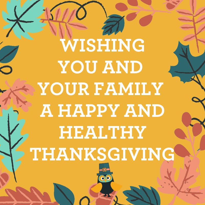 Happy Thanksgiving from our JCF family to yours!