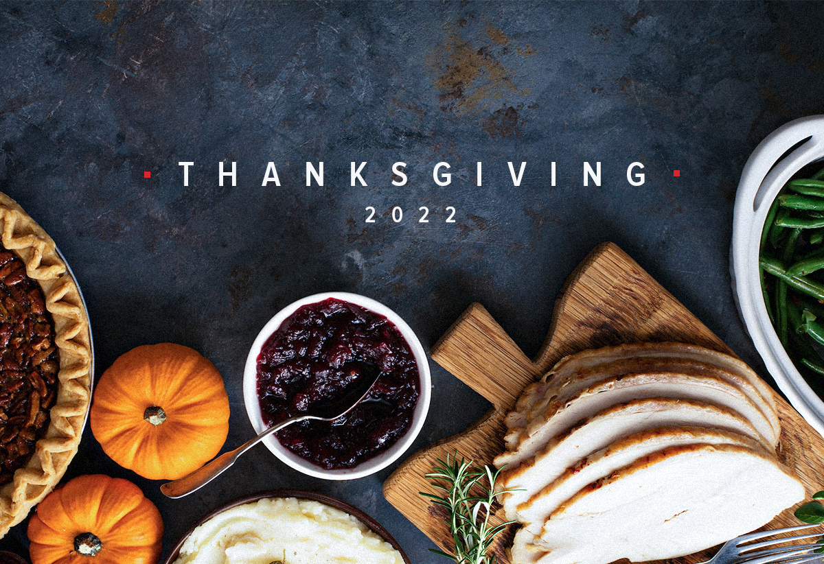 Happy Thanksgiving to our world-class team, clients, and consultants!