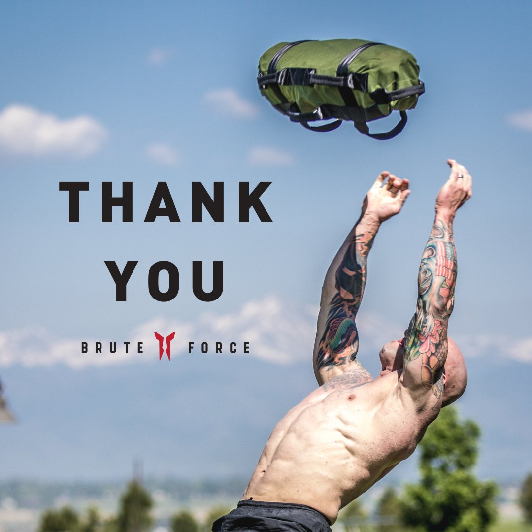Happy Thanksgiving from our team to yours! We feel so thankful to have athletes like each of you that make Brute Force a part of your everyday training!