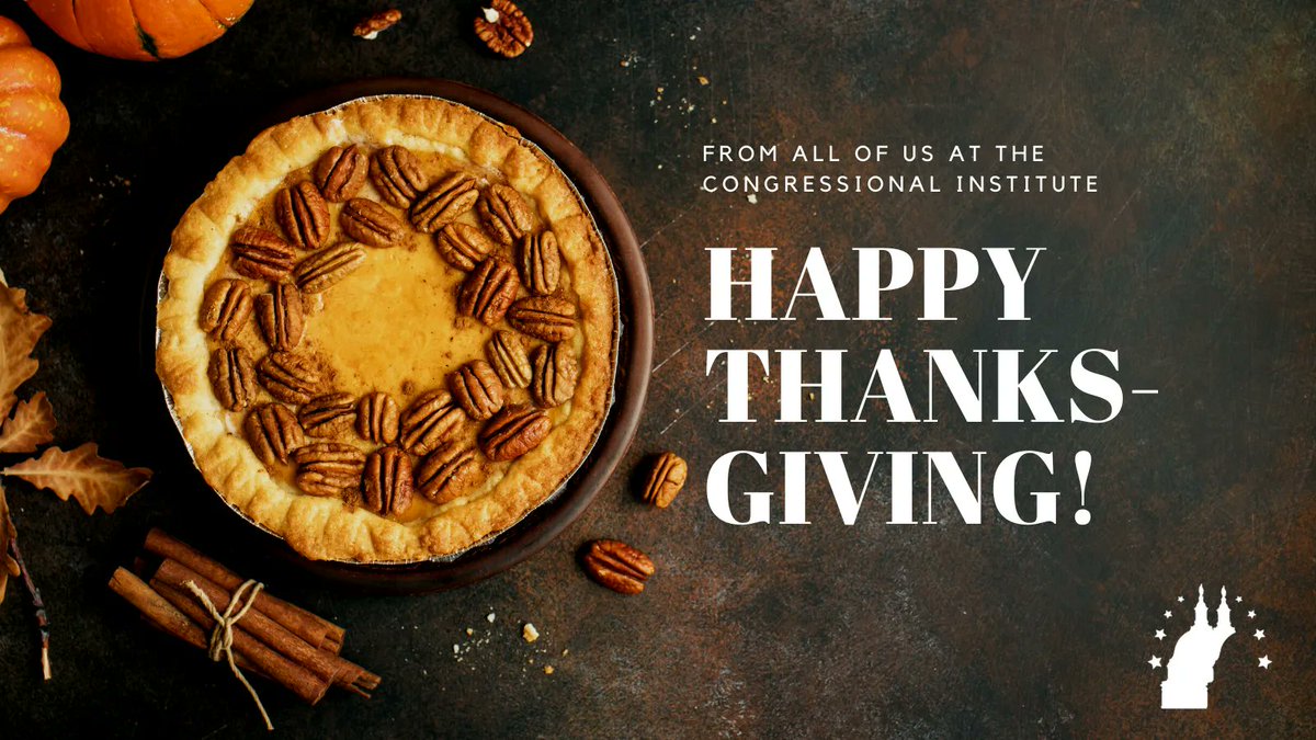 #HappyThanksgiving! We hope it's filled with good cheer and lots of pumpkin pie!