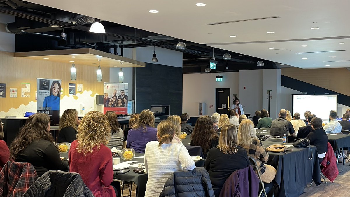 Sharing strategies and tools to attract and retain newcomer talent today at <a href="/ConestogaC/">Conestoga College</a> #ImmigrantTalent #ImmigrantsWork <a href="/RegionWaterloo/">Region of Waterloo</a> <a href="/WESCanada/">WES Canada</a>