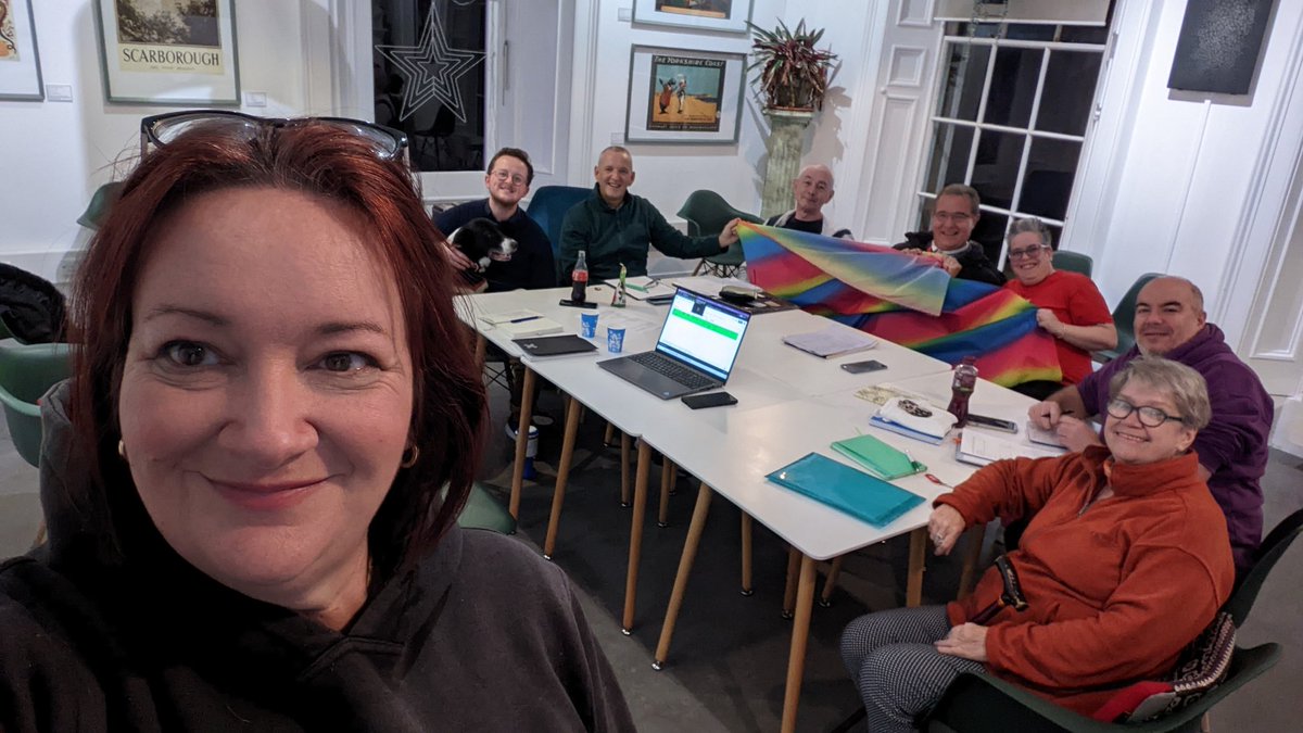 We've been busy planning our first pride event next year and can't wait to update you all on our plans! It's starting to shape up nicely now! #pride #Scarborough #scarboroughpride