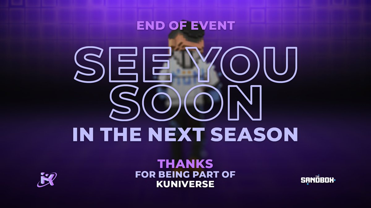 Thank you very much for joining us in Season 1 of Kuniverse, which is now coming to an end, but it doesn't end here, stay tuned to our networks and… See you soon! 🚀💪🏽