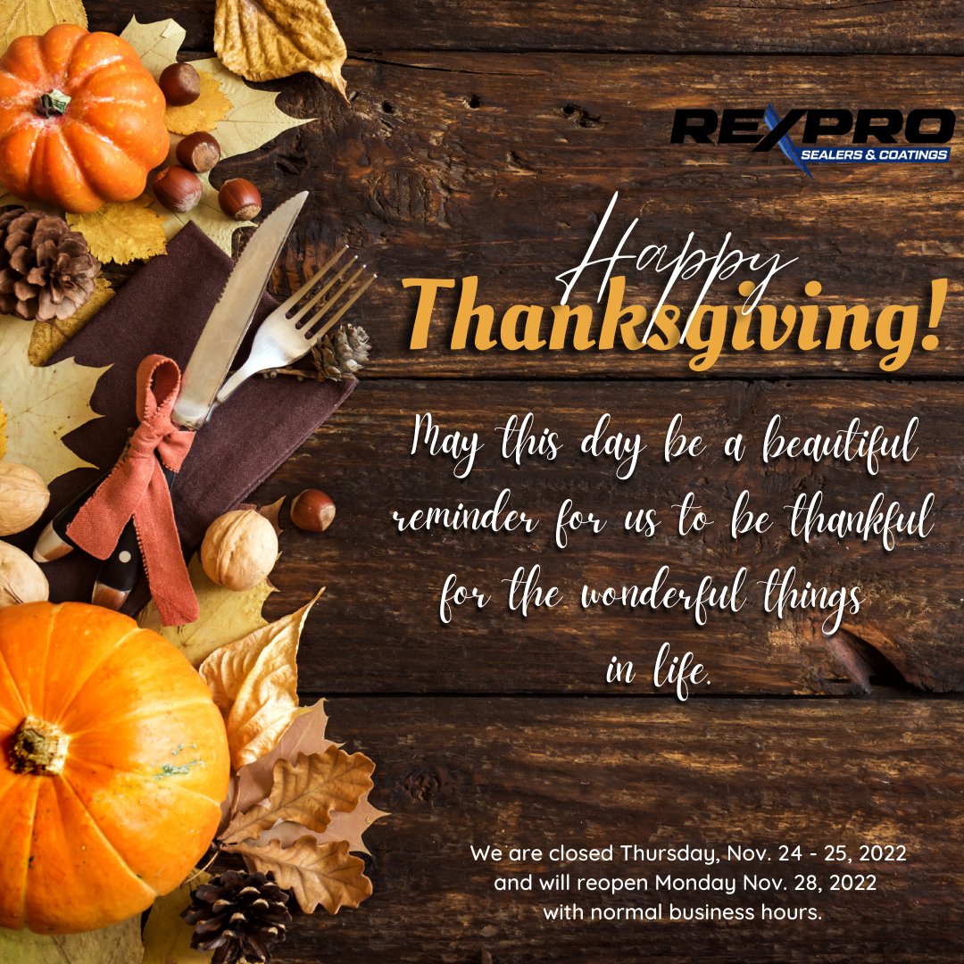 RexproSealers's tweet photo. Happy Thanksgiving from our RexPro family to yours.!🦃🍗👨‍👩‍👧‍👦

#HappyThanksgiving #Happy #Thanksgiving #season #turkey #gobblegobble #thanks #thankful #love #family #fall #food #holiday #grateful #turkeyday #instagood #blessed #friends #givethanks #heart #thankyou https://t.co/ju04lYK5uy