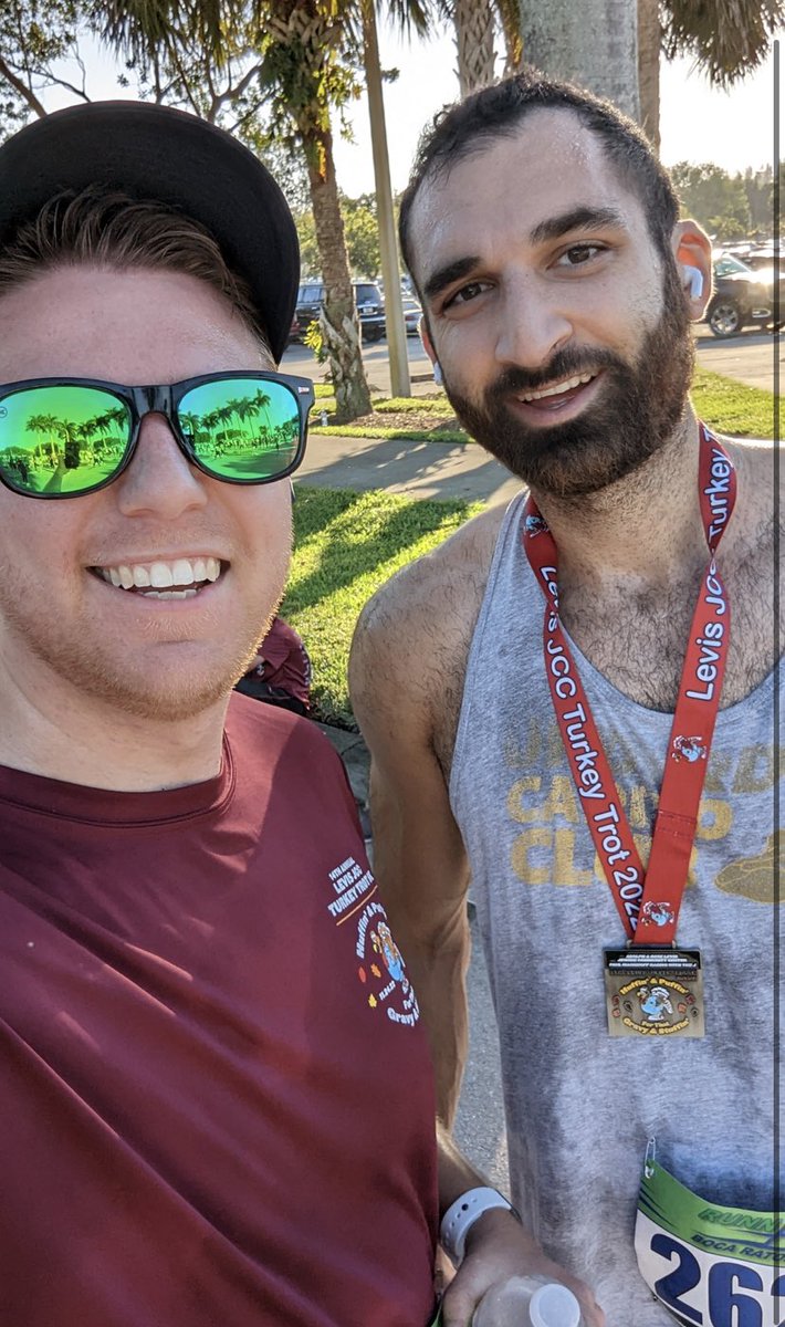 Turkey Trot ✅ 
#UnderdogCardioClub ✅
Completed with <a href="/shafanator/">Michael Shafran</a> ✅
Username freshpicks