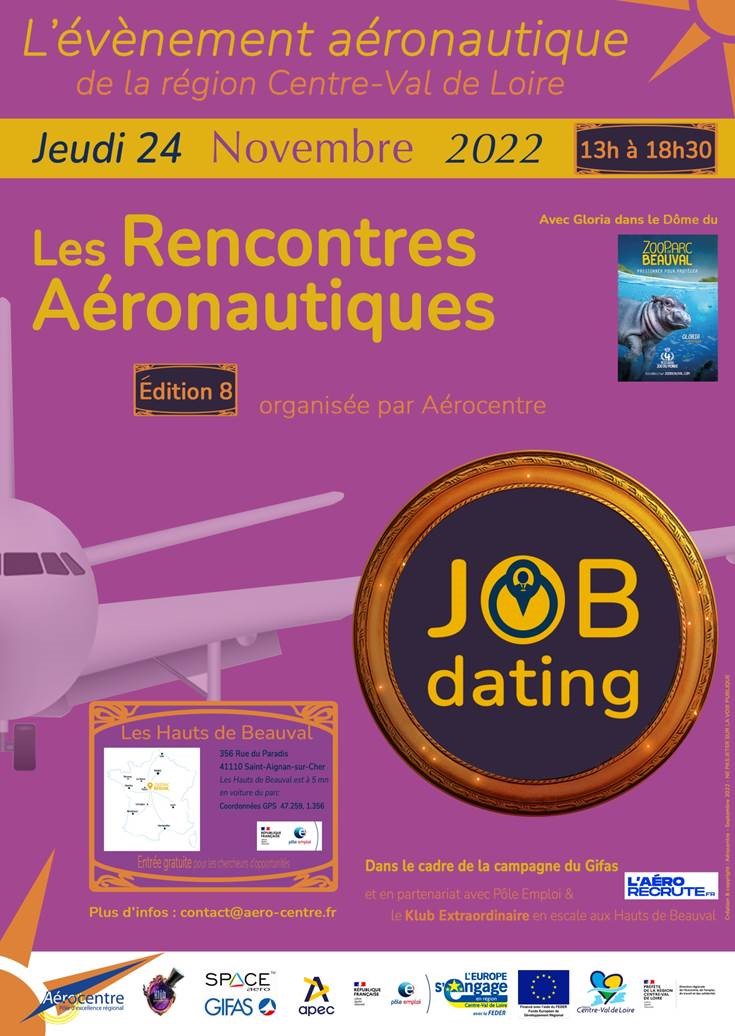 #Semaine de l'#industrie :#Jobdating en cours au Forum de l'#aeronautique, #poleemploiRCVL à #Aerocentre:nombreux postes à pourvoir dans nos entreprises partenaires et présentes(#APPAOO,#ARESIA, #PBSOLUTIONS, #DAHER...),des candidats motivés de toute la région👍
#tousmobilises